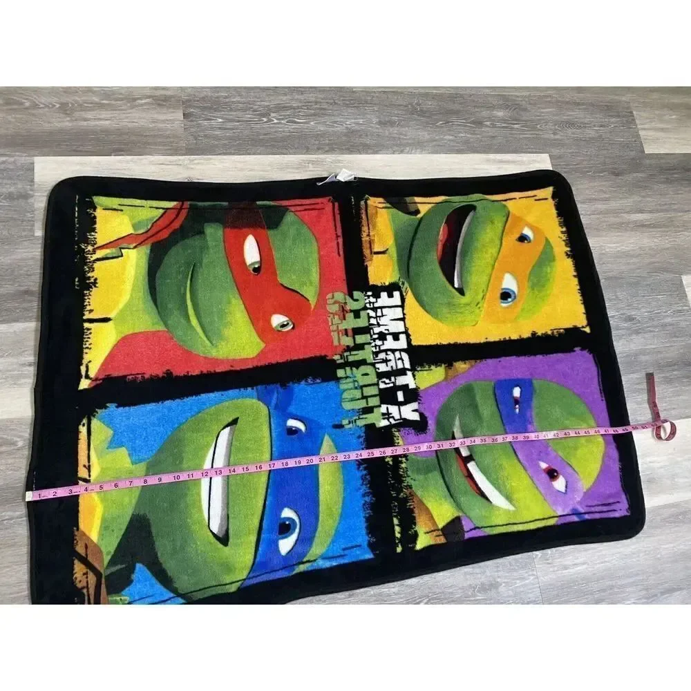 Nickelodeon Teenage Mutant Ninja Turtles Blanket Fleece Throw 48 x 33